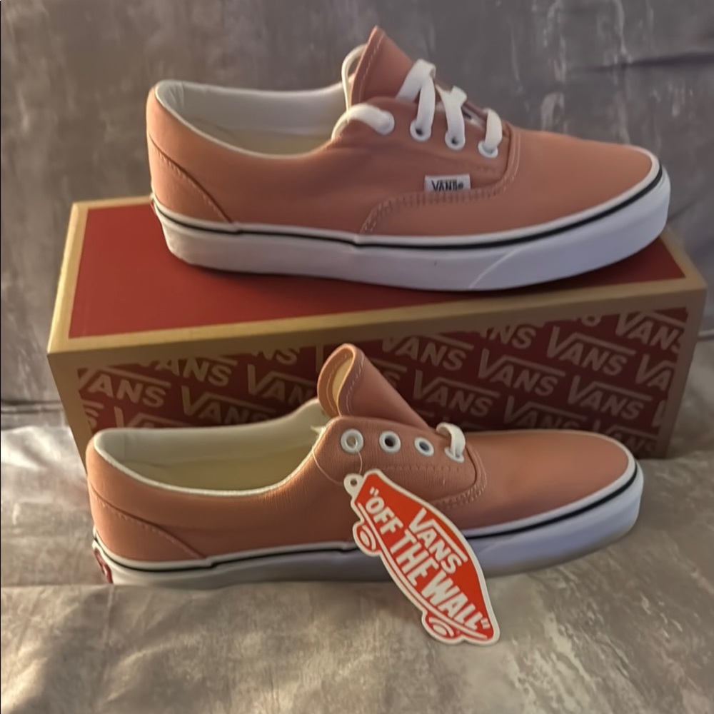 Vans Peach Athletic Shoes